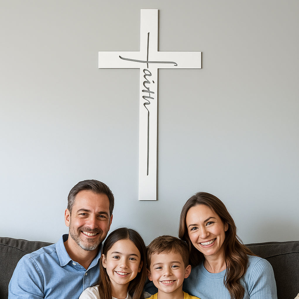 Faith Cross Wall Hanger