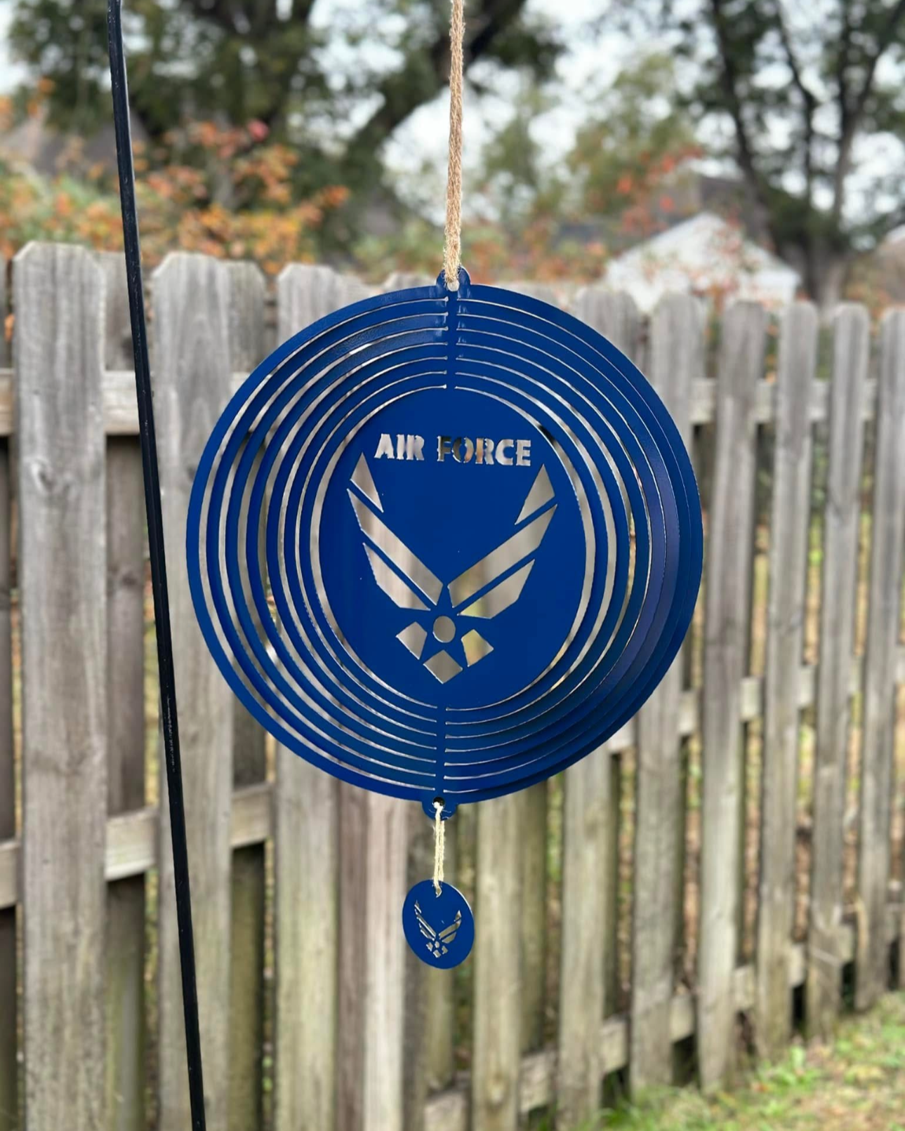 Hanging Air Force Spinner – Painter's Metal Works