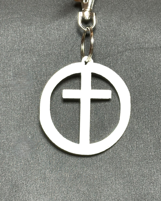 Faith Cross Keychain